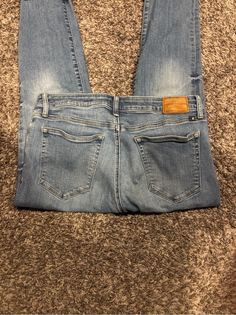 Women’s Lucky Brand Light Blue Lolita Skinny Jeans